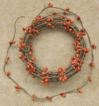 Thumbnail for Pip Berry String Garland - Pumpkin - 18ft