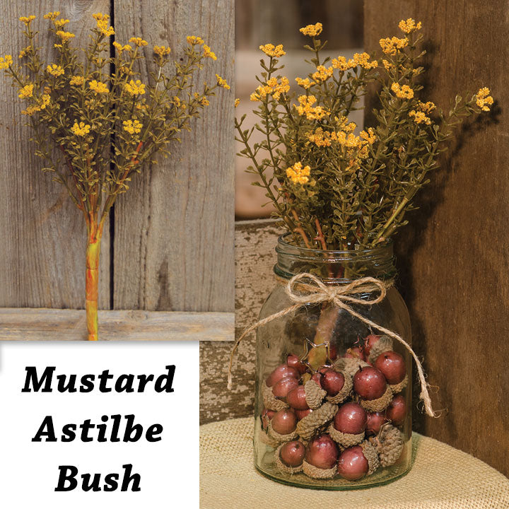 Mustard Fall Astilbe Bush, 10.5"