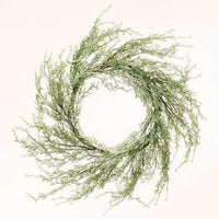 Thumbnail for Ice Glazed Cedar Wreath, 24