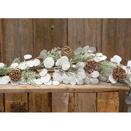 Silver Dollar Shine Garland - The Fox Decor