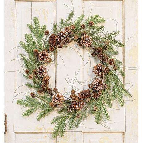 Snowmass Village Wreath, 24" - The Fox Decor