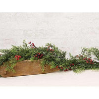 Thumbnail for Red Cedar With Berries Garland, 6ft - The Fox Decor