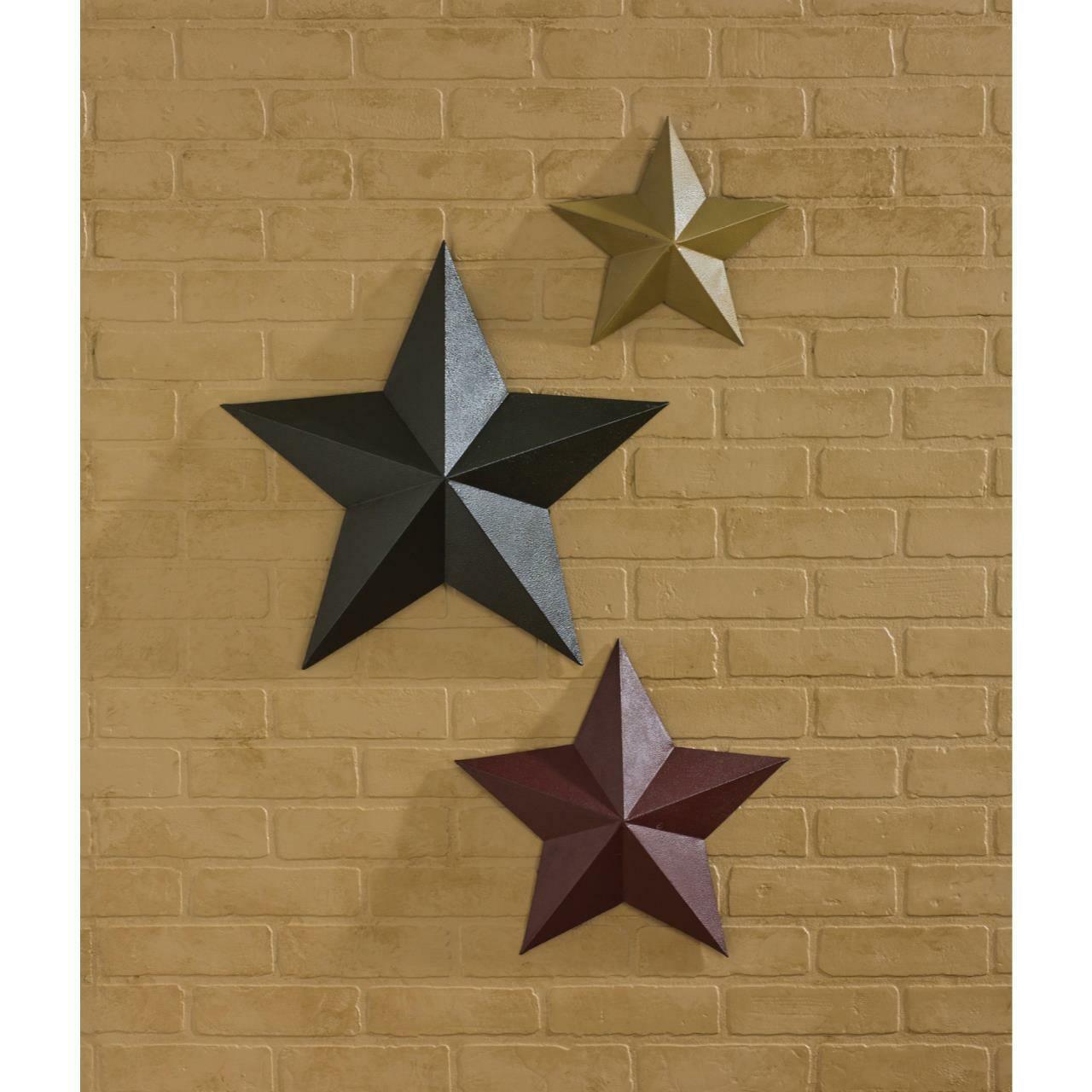 Farmhouse Stars Multi Set - Set Of 3 - The Fox Decor