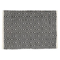 Black Diamond Base Floor Mat - The Fox Decor