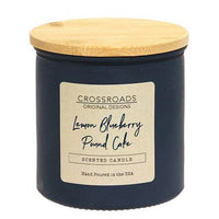 Thumbnail for Lemon Blueberry Pound Cake 14oz Jar Candle w/Wood Lid - The Fox Decor