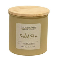 Thumbnail for Frosted Pear 14oz Jar Candle w/Wood Lid