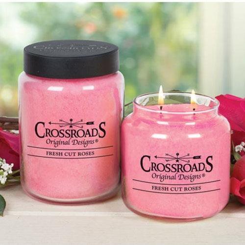 Fresh Cut Roses Jar Candle, 16oz