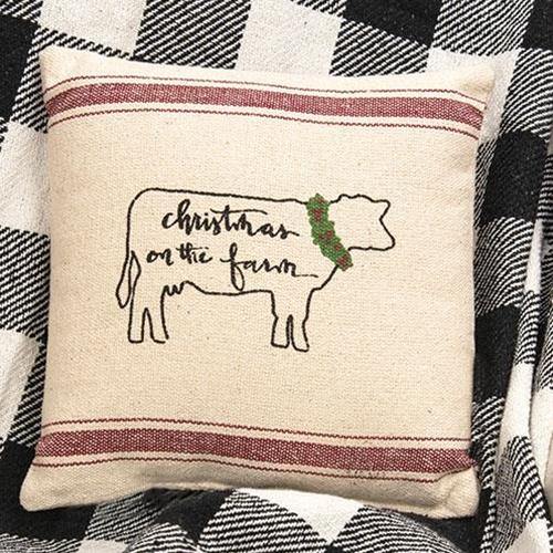 Christmas on the Farm Pillow - The Fox Decor