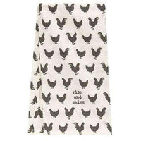 Thumbnail for Rise and Shine Chicken Dish Towel - The Fox Decor