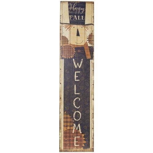 Scarecrow Welcome Porch Sign - The Fox Decor