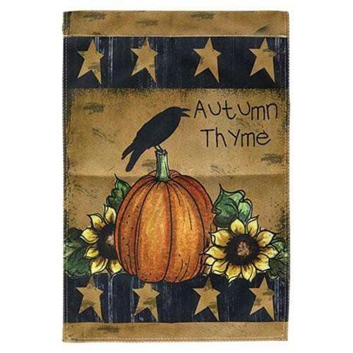 Autumn Thyme Garden Flag