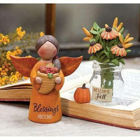 Welcome Fall Vase w/Resin Flowers - The Fox Decor