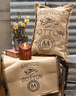 Agrico Cotton Pillow, 11x14