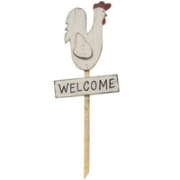 Thumbnail for Welcome Chicken Yard Stake - The Fox Decor