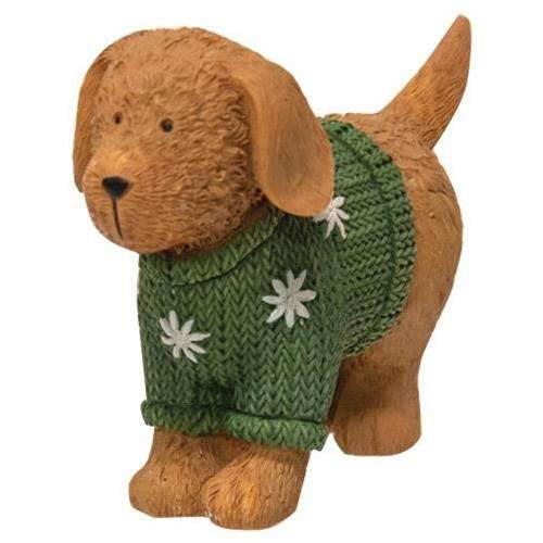 3/Set, Resin Dogs in Christmas Sweaters - The Fox Decor