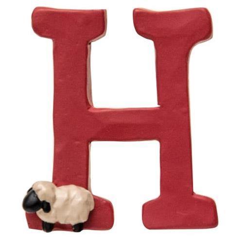 5/Set, Resin "Faith" Letters With Holy Family & Sheep - The Fox Decor