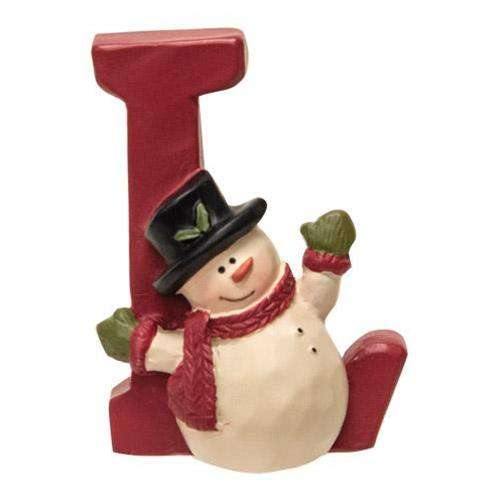 7/Set, Resin "Believe" Letters With Snowmen - The Fox Decor
