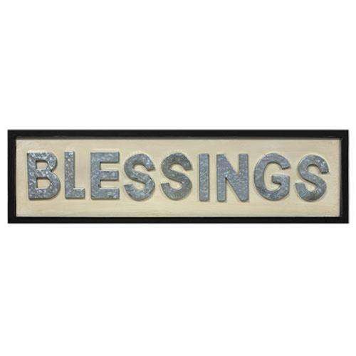*Blessings Framed Sign - The Fox Decor