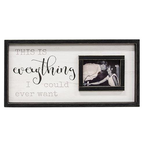 This is Everything Photo Frame, 12"x24" - The Fox Decor