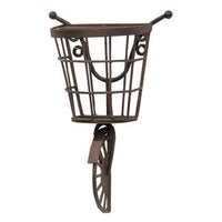 *Bicycle Wall Hanging with Basket - The Fox Decor
