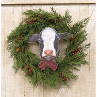 Thumbnail for Cow Wreath Insert