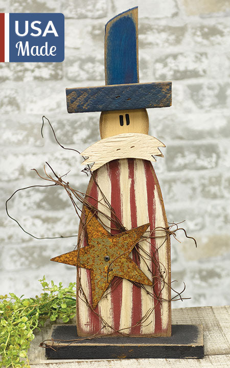 Stripes Uncle Sam, 18"