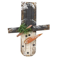 Thumbnail for Skinny Lath Hanging Snowman Head, 15.75
