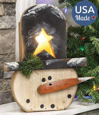 Thumbnail for Light Up Snowman Box - The Fox Decor
