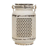 Thumbnail for Cream Distressed LED Mason Jar Light - The Fox Decor
