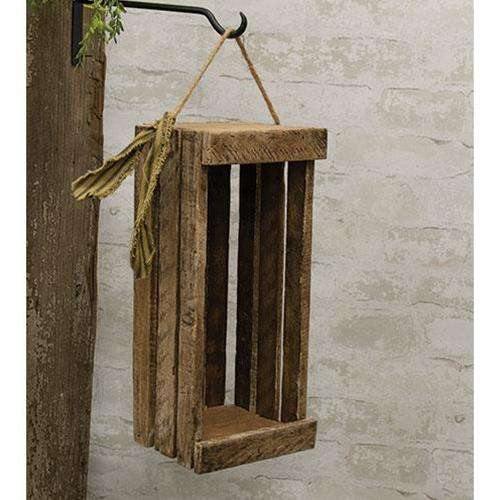 Lath Hanging Crate, 16" online