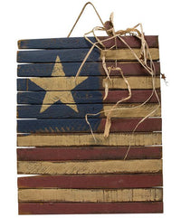 Thumbnail for Lath Americana Flag Plaque, 15