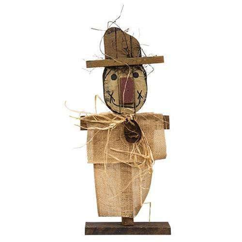 Burlap Scarecrow on Base, 20" online