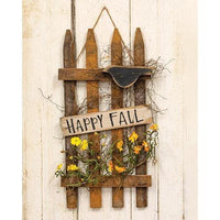 Thumbnail for Hanging Lath Happy Fall Gate - The Fox Decor
