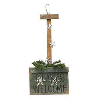 Thumbnail for Wooden Hanging Snow Shovel, 3 Asstd. Christmas Decor - The Fox Decor