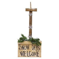 Thumbnail for Wooden Hanging Snow Shovel, 3 Asstd. Christmas Decor - The Fox Decor