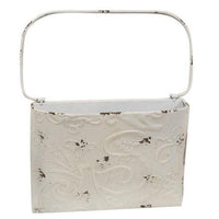 Thumbnail for Shabby Chic Ornate Metal Wall Pocket - The Fox Decor