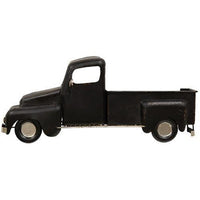 Thumbnail for Black Distressed Metal Wall Truck - The Fox Decor
