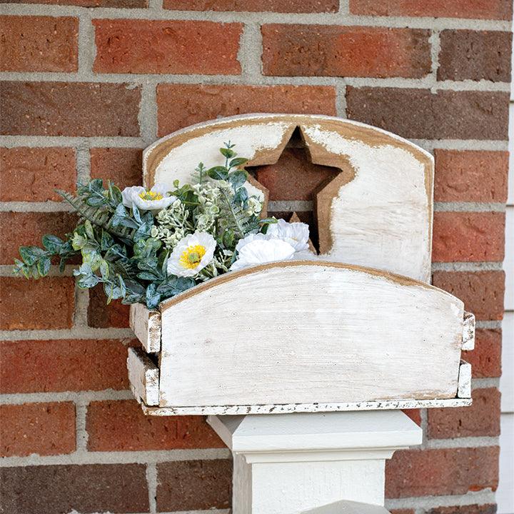 Hanging Star Cutout Flower Box