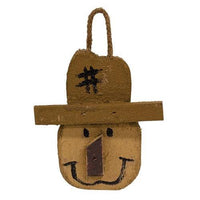 Thumbnail for Happy Scarecrow Head Ornament - The Fox Decor