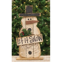 Thumbnail for Let It Snowman on Base - The Fox Decor