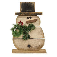 Thumbnail for Horizontal Pallet Snowman on Base - The Fox Decor