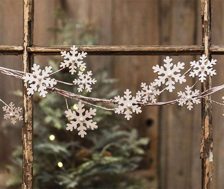 Snowflake Garland, 5ft - The Fox Decor