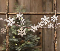 Thumbnail for Snowflake Garland, 5ft - The Fox Decor