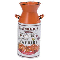 Thumbnail for Harvest Metal Milk Can, 3 Asstd. Sold Individually - The Fox Decor