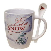 Thumbnail for Christmas Latte Mugs w/Spoons Gift Set - The Fox Decor