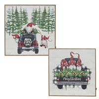 Thumbnail for LED Merry Christmas Gnome Truck Art, 2 Asstd. sold individually
