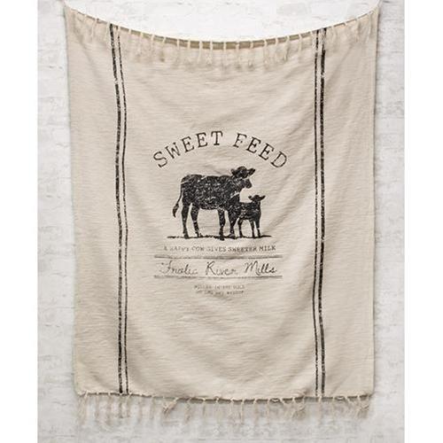 Sweet Feed Farmhouse Throw - The Fox Decor