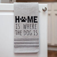 Thumbnail for Home Is Where the Dog Is Dish Towel - The Fox Decor