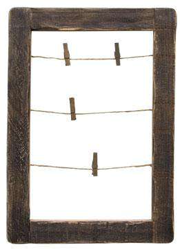 *Antiqued Vertical Frame 14"x10" - The Fox Decor