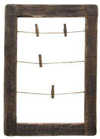 *Antiqued Vertical Frame 14